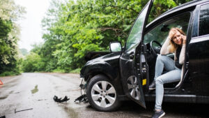 Person in Car Accident seeking Lawyers at Maurer Law in Auburn, CA